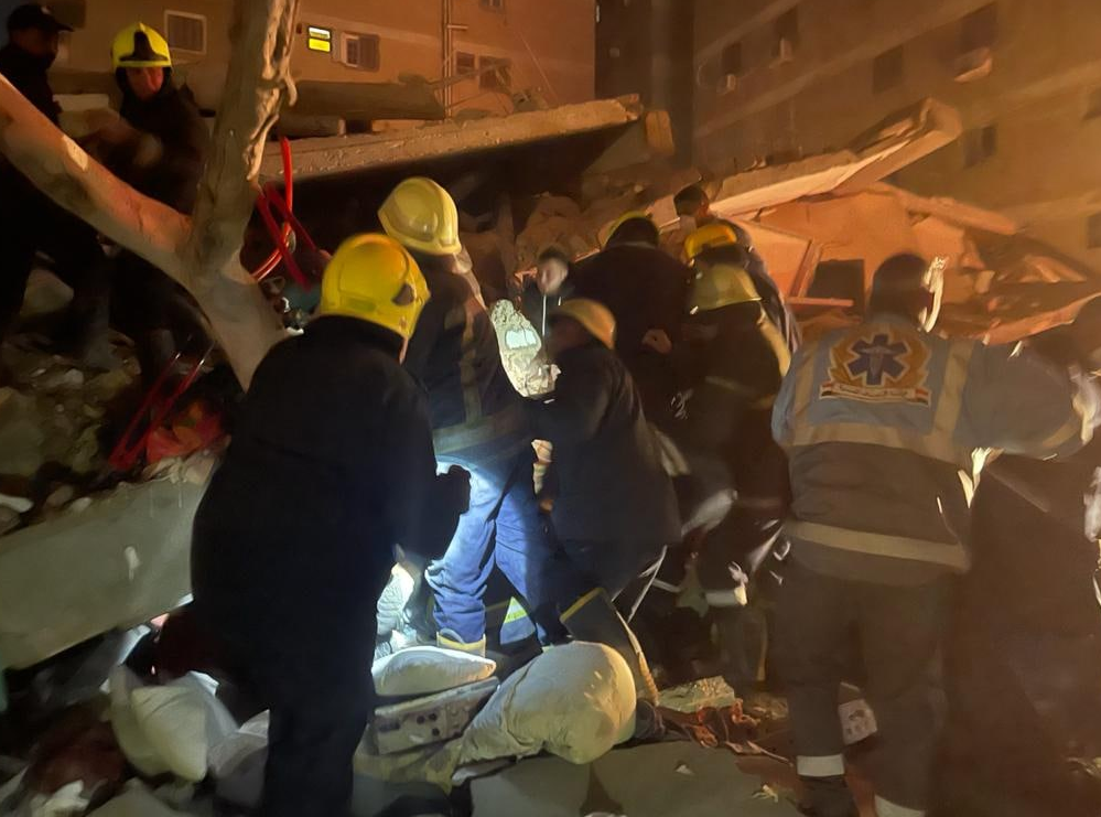 ۱۸ کشته بر اثر ریزش یک ساختمان در قاهره