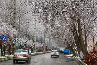 برف و باران البرز را فرا می گیرد