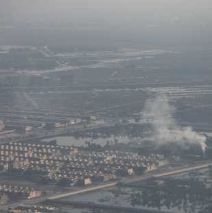 آلودگی شدید هوا در ۱۳ شهر خوزستان