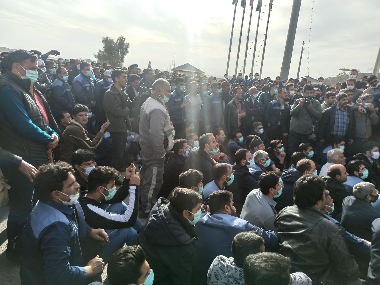 تجمع کارگران شرکت سنگ آهن مرکزی بافق