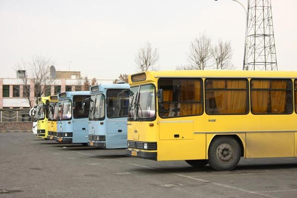 استفاده از اتوبوس‌های درون شهری کرمانشاه در ۱۳ دی رایگان است