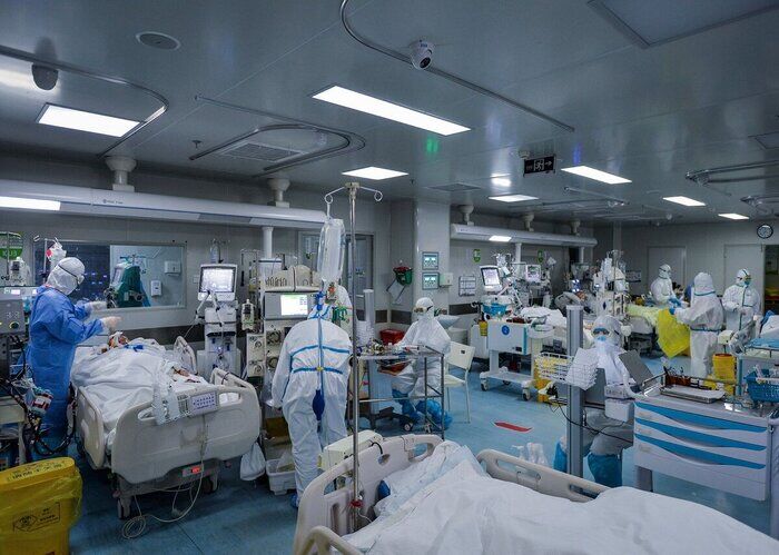 نوسان آمار بستری‌های مشکوک به کرونا در بیمارستان‌های استان یزد