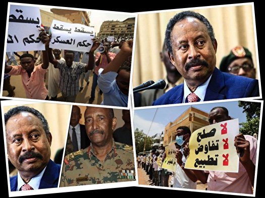 استعفای حمدوک و بحران سیاسی ادامه دار در سودان