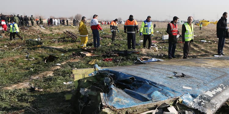 وزارت راه پیگیر حادثه سقوط هواپیمای اوکراینی