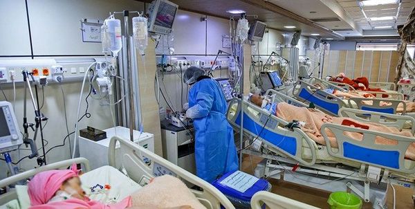 افزایش بستری بیماران کرونایی در استان قزوین