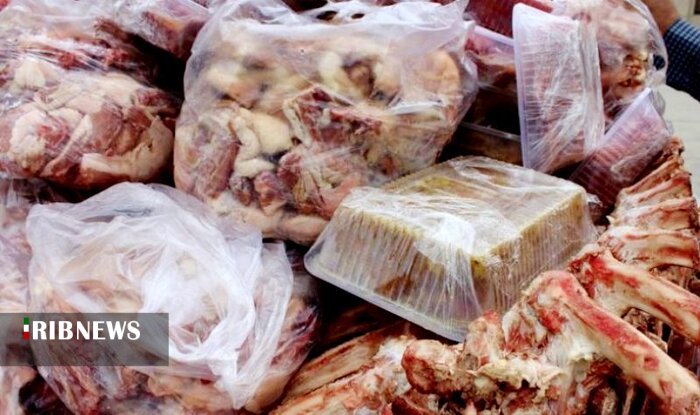 معدوم کردن ۶۸ تن گوشت فاسد در شهرستان ری
