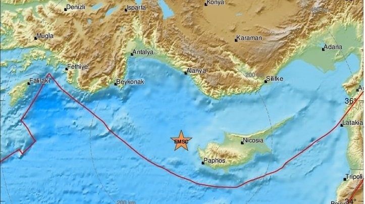 زمین لرزۀ ۶.۴ ریشتری در جنوب ترکیه