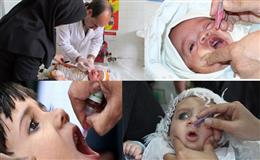 اجرای طرح ایمن سازی تکمیلی فلج اطفال در استان خراسان جنوبی