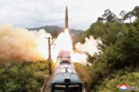 ارتش کره شمالی یک «سامانه موشکی ریل بر» را آزمایش کرد
