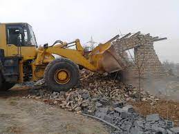 قلع و قمع ساخت و سازهای غیرمجاز در ساوه