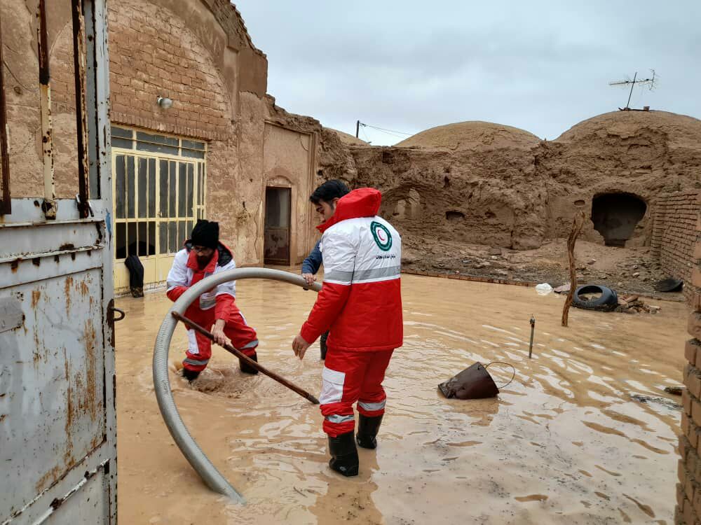 آبگرفتگی ۳۴ واحد مسکونی در خراسان جنوبی