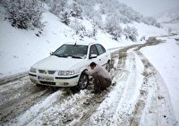 تردد در محورهای  آذربایجان غربی تنها با زنجیر چرخ میسر است