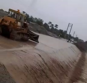 مسدود شدن محور ریگان به ایرانشهر