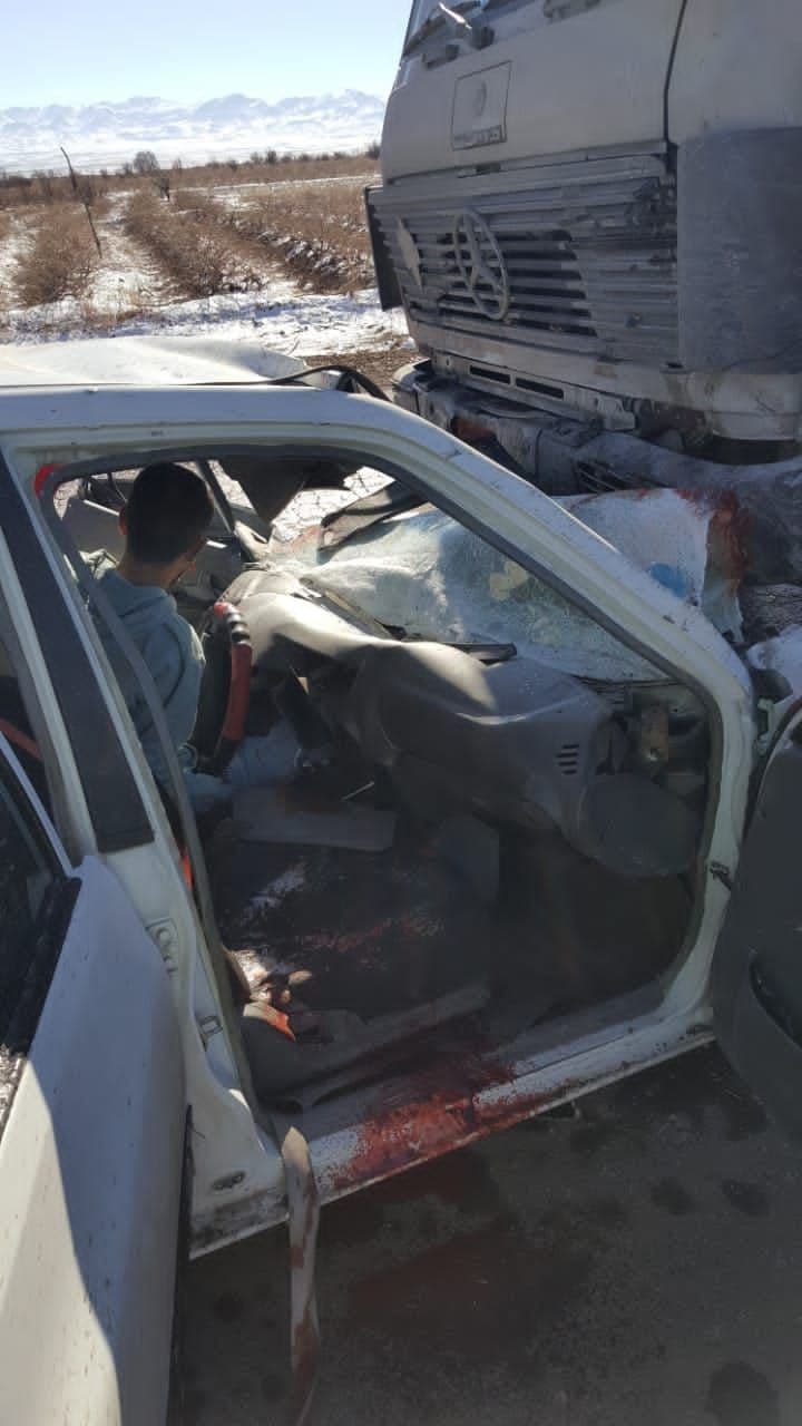یک فوتی و دو مصدوم در حادثه رانندگی در استان قزوین