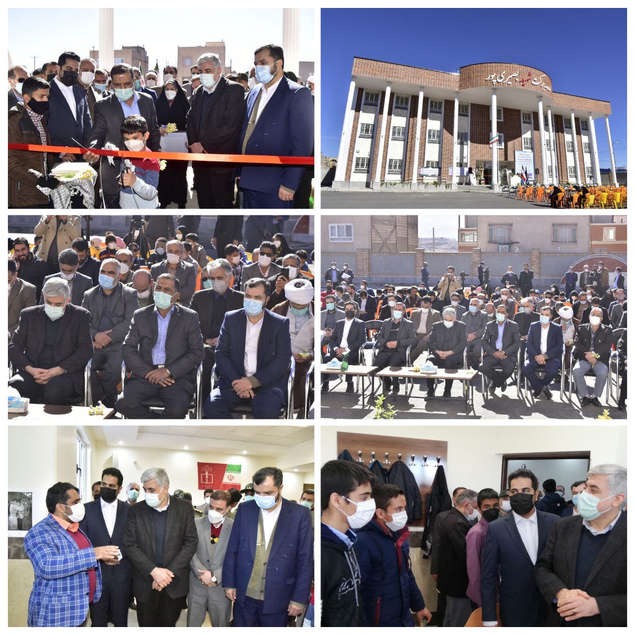 افتتاح دبستان 12 کلاسه شهید بصیری پور در بیرجند