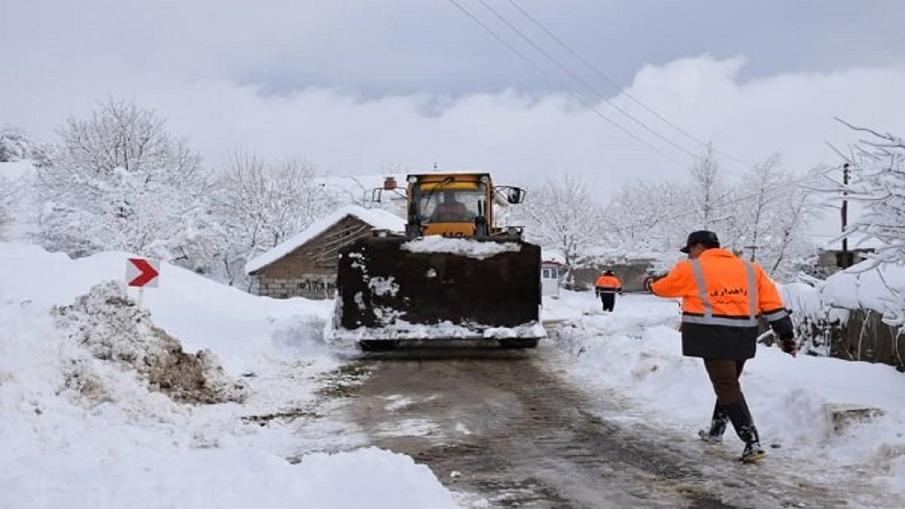 راه ۱۹ روستای طالقان بازگشایی شد