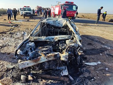 تصادف زنجیره‌ای در محور اهواز-خرمشهر ۱۰ قربانی گرفت/ ۶ نفر مصدوم شدند