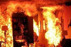 آتش سوزی منزل مسکونی در نیشابوربا ‍دو فوتی و یک مصدوم