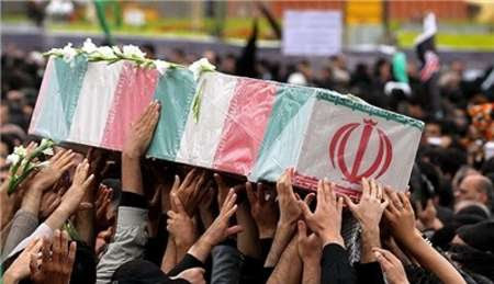 تشییع و تدفین پیکر‌های ۵ شهید والامقام در خوزستان