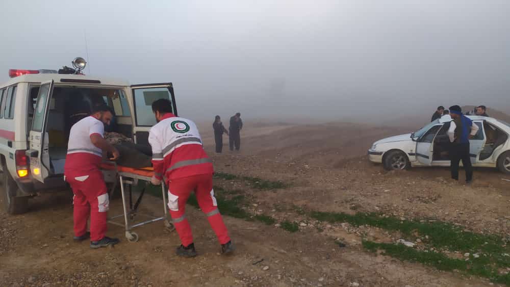 یک کشته و ۹ مصدوم در ۲ سانحه رانندگی در خوزستان