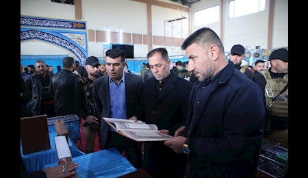 افتتاح نمایشگاه فرهنگی هنری «ن و القلم» در کرکوک
