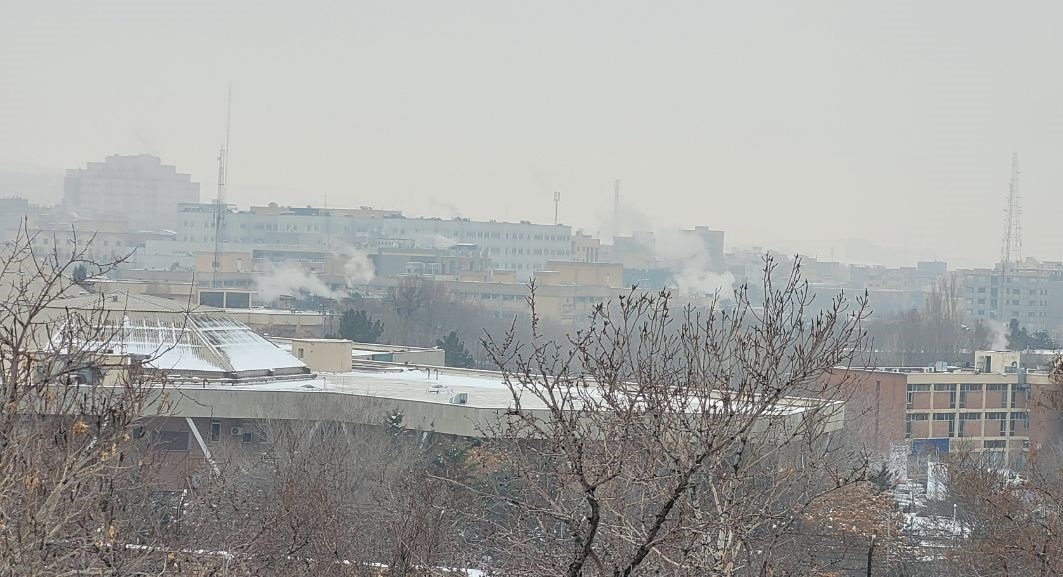 تداوم آلودگی هوای کلان شهر تبریز