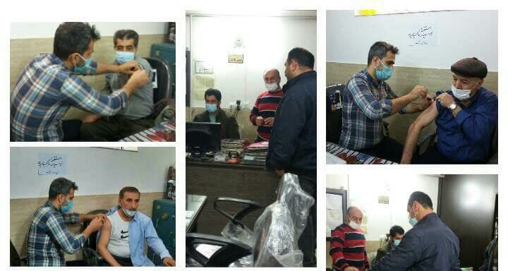 راه اندازی تیم سیار واکسیناسیون کرونا در قائم شهر
