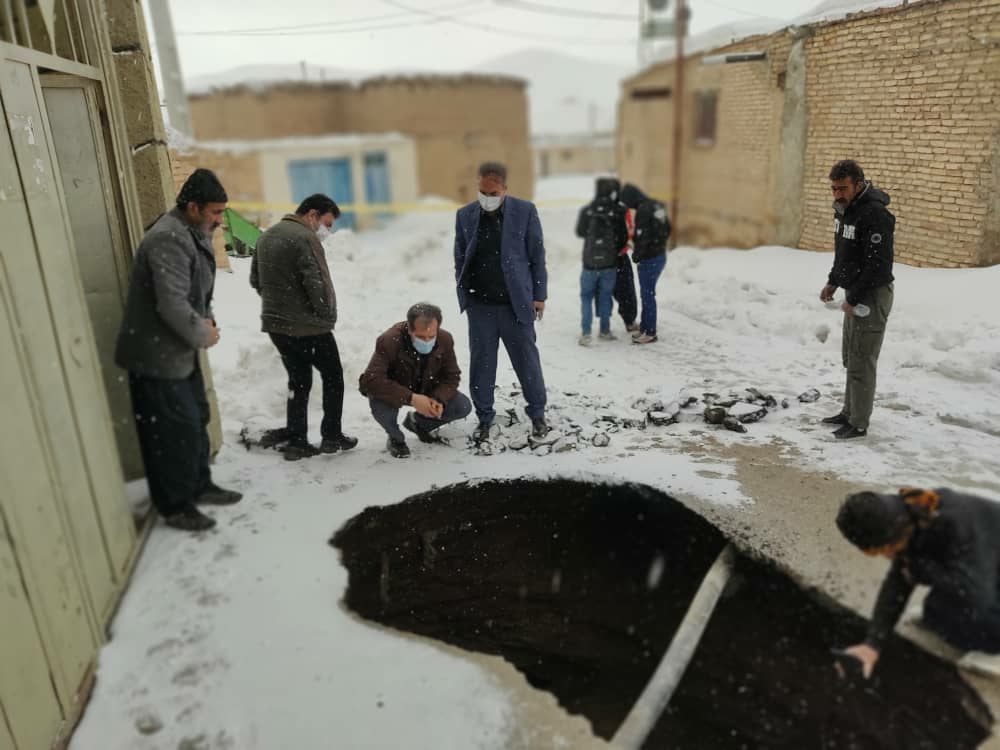 فرونشست زمین در مرغملک چهارمحال و بختیاری دارای ارزش میراث‌فرهنگی