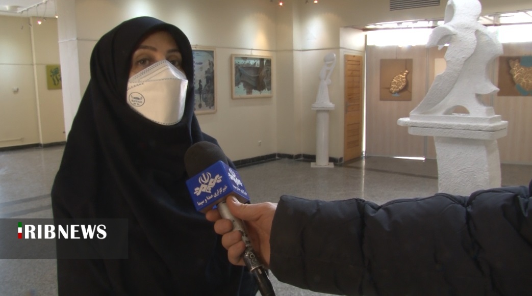 برپایی نمایشگاه هنرهای تجسمی در همدان