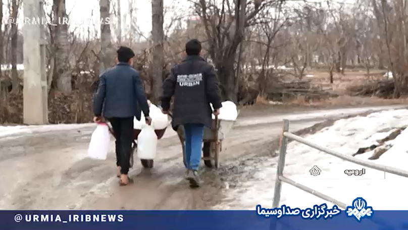 معضل آب شرب روستای عباس آباد ارومیه