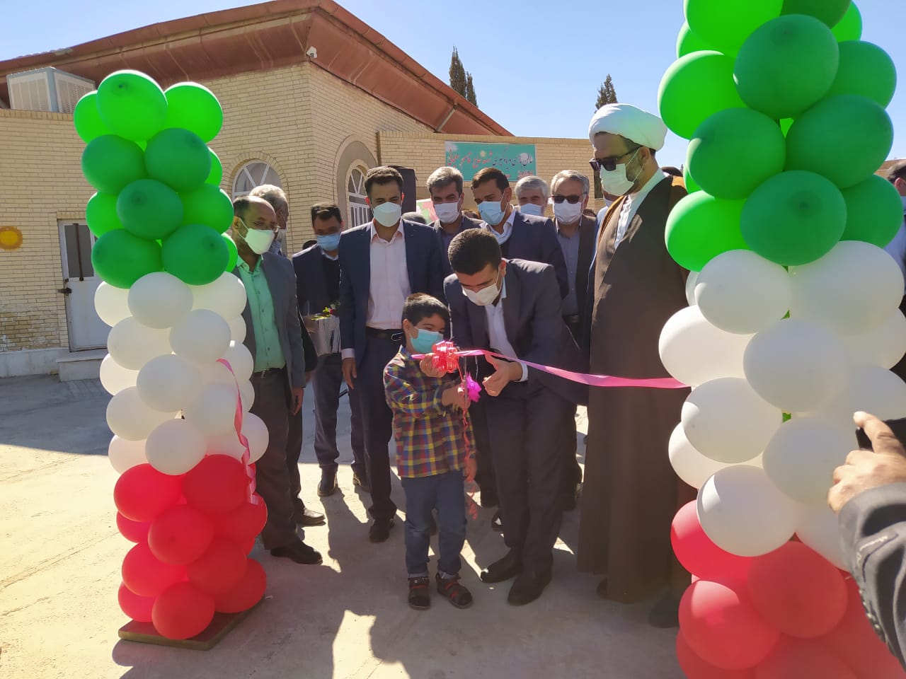 افتتاح و آغاز عملیات ساخت دو طرح در مهریز