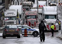 ادامه اعتراض کامیون داران کانادایی و اعلام وضع اضطراری
