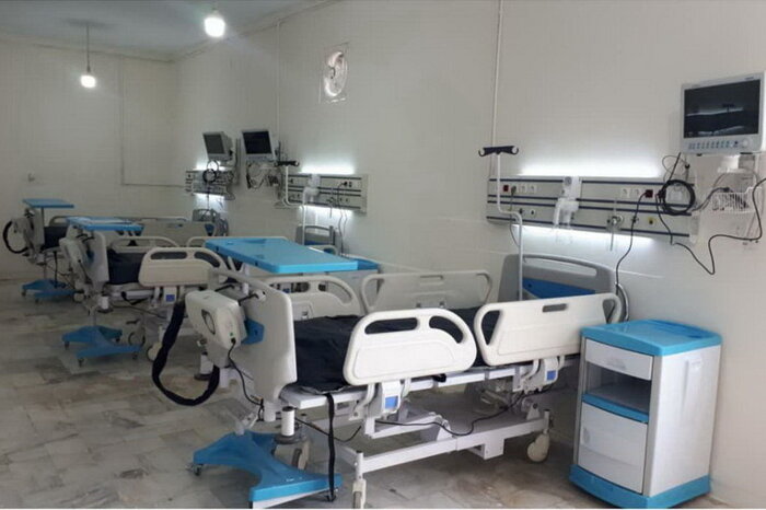 راه‌اندازی بخش تنفسی بیمارستان طالقانی آبادان