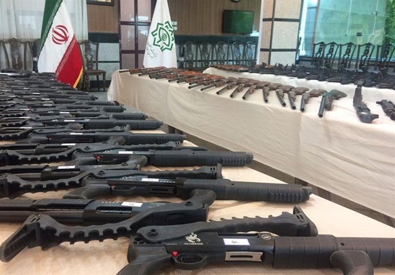 کشف انواع سلاح غیرمجاز در طرح رعد۲ در خوزستان