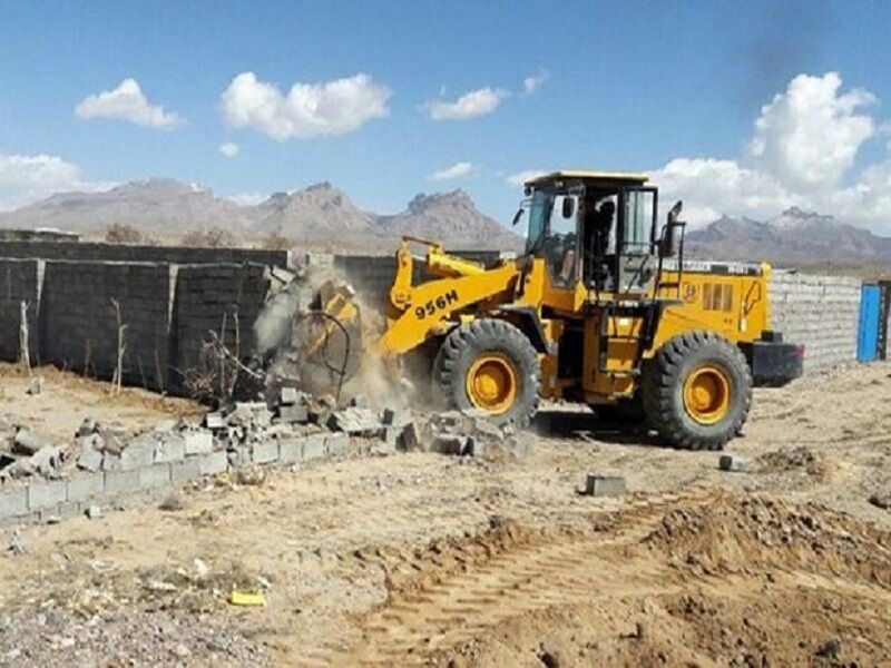 رفع تصرف هزار و ۱۰۰ هکتار از اراضی ملی تایباد