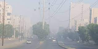 پیش بینی افزایش دما و تداوم آلودگی هوا در خوزستان