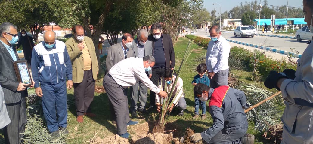 خرمشهری ها به استقبال درختکاری رفتند