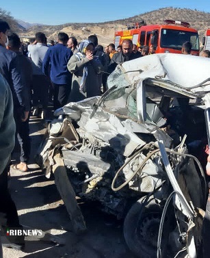 تصادف خونین در جاده یاسوج -اصفهان