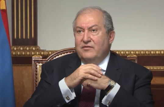 رئیس جمهوری ارمنستان از سمت خود استعفا می دهد