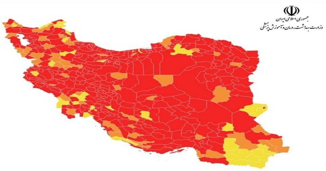 مهاباد در وضعیت نارنجی کرونا