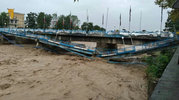 خسارت سیلاب به بیش از ۲۰۰خانه روستایی در تالش