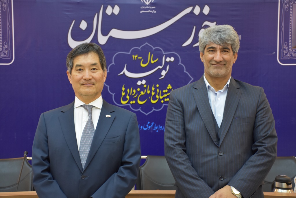 دیدار سفیر ژاپن در ایران با معاون اقتصادی استاندار خوزستان