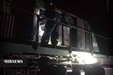 آتش سوزی در قطار مسافری ارومیه-تهران
