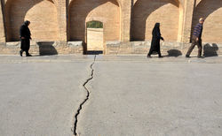 فرونشست در اصفهان از همه جای ایران بیشتر است