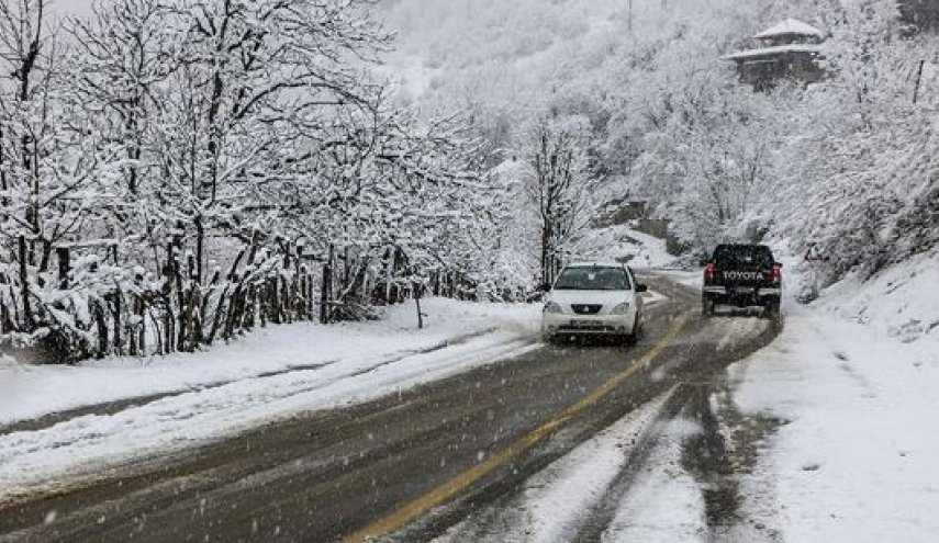پیش بینی بارش برف و باران استان قزوین