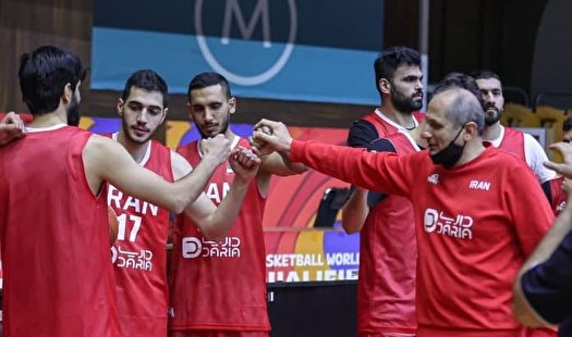 مرحله سوم تمرین تیم ملی بسکتبال تا مسابقه با قزاقستان