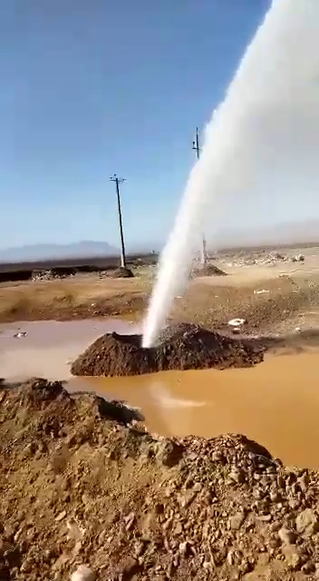 قطع ۲۴ ساعته آب شهرستان زرند