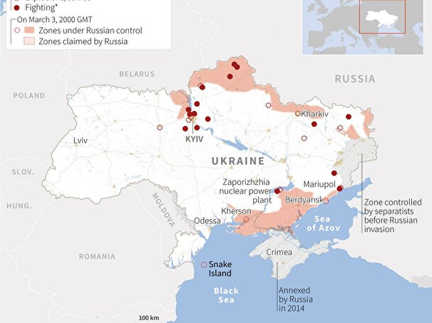 آخرین تحولات دهمین روز جنگ در اوکراین (۲)