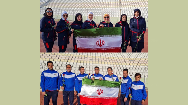 صدرنشینی تیم پیاده روی ایران در قهرمانی جهان