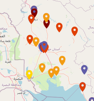 افزایش آلاینده های هوا در پانزده شهر خوزستان